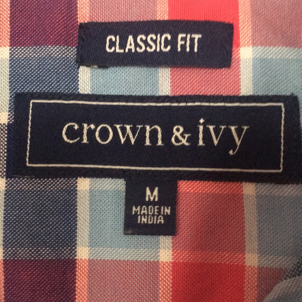 Crown and Ivy Button Up Long Sleeve shirt - Picture 5 of 6